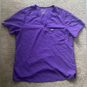 figs limited edition “ultra violet” set size xl shirt. size large pants